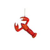 Red Lobster Glass Ornament | Fleux | 9