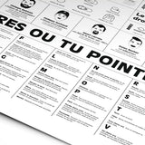 Affiche Le manifeste de la pétanque - 50 x 70 cm | Fleux | 4