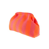 Pochette Alba Rayures - Rose Foncé/Neon Orange | Fleux | 5