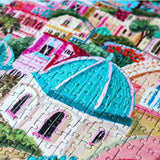 Puzzle Santorini sun - 500 Pièces | Fleux | 9