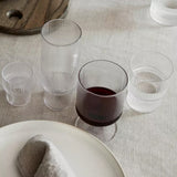 Set of 2 Ripple wine glasses | Fleux | 4
