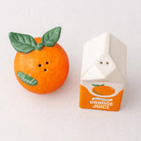 Salière & poivrière Orange & Jus d'orange | Fleux | 6