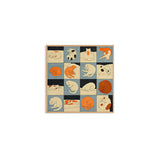 Enikő Eged poster - Sleeping Cat - 50 x 50 cm | Fleux | 2