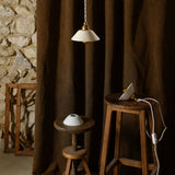 Suspension Pitchoun en Grès Chamotté - Ivoire | Fleux | 8
