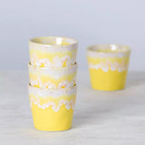 Tasse Grespresso en grès céramique - Jaune | Fleux | 5