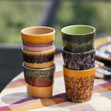 Cliffs 70's Coffee Mug - Ø 7.5 cm | Fleux | 9