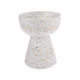 Terrazzo Side Table - White | Fleux | 7