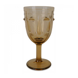 Face Stemmed Glass | Fleux | 4