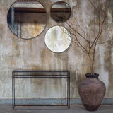 Miroir vieilli - Ø 92 cm | Fleux | 10