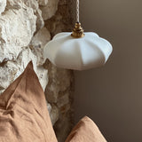 Suspension Maria en porcelaine biscuit - Ø 24 cm | Fleux | 7