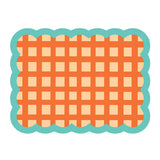 Biscotti Checkered Placemat - 38cm x 48cm - Red &amp; Blue | Fleux | 5