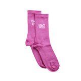 Chaussettes Paillettes Crazy Bitch 36/40 - Rose | Fleux | 4