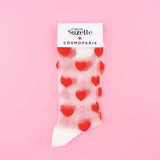 Transparent Heart Socks | Fleux | 5