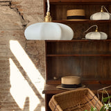 Suspension Maria en porcelaine biscuit - Ø 24 cm | Fleux | 10