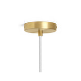 Vuelta pendant lamp - 100 cm - White &amp; Gold | Fleux | 8