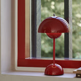 Lampe à poser Flowerpot VP9 Sans fil - Rouge Vermillion | Fleux | 3