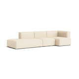Canapé Méridienne Mags Soft 3 places - Combinaison 3 right - Hallingdal 100 - Coutures Beige | Fleux | 5