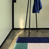 Tapis Ethan Cook Flat Works - 170 x 240 cm - Carreaux Vert Pêche | Fleux | 4