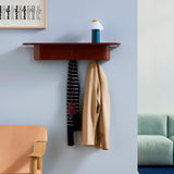 Korpus wall shelf - w 90 xd 25 xh 14 cm - Brick red | Fleux | 4