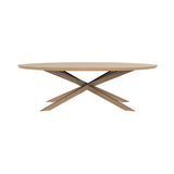 Table basse ovale Mikado en chêne - L 143 x h 67 cm | Fleux | 3
