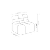 Chopin 1-seater sofa module | Fleux | 17
