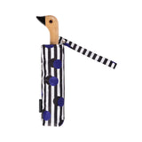 Parapluie à manche Tête de Canard - Polka Stripe | Fleux | 3