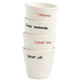 Tasse à expresso I Love You - Blanc | Fleux | 4