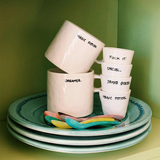 Tasse Expresso Fuck It - Blanc | Fleux | 4