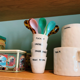 Tasse Expresso Fuck It - Blanc | Fleux | 5